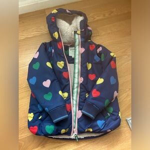 Like New Mini Boden winter coat